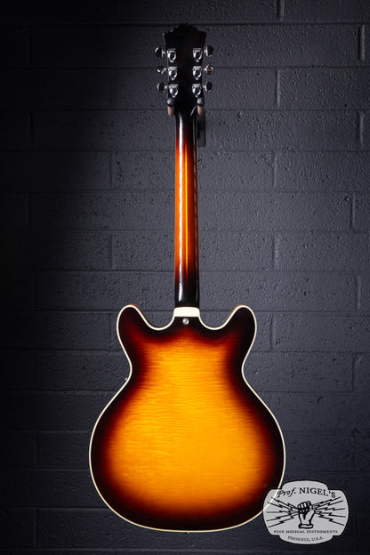Guild Starfire IV USA Corona Sunburst Semi-Hollow Electric Guitar w/ HSC