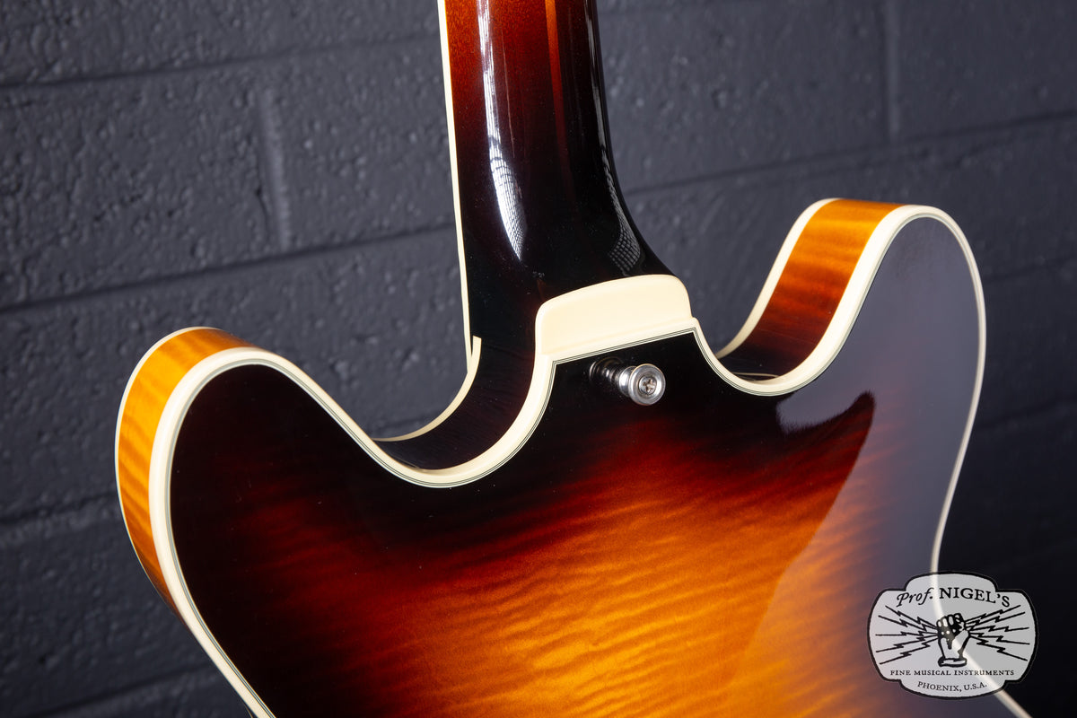 Guild Starfire IV USA Corona Sunburst Semi-Hollow Electric Guitar w/ HSC