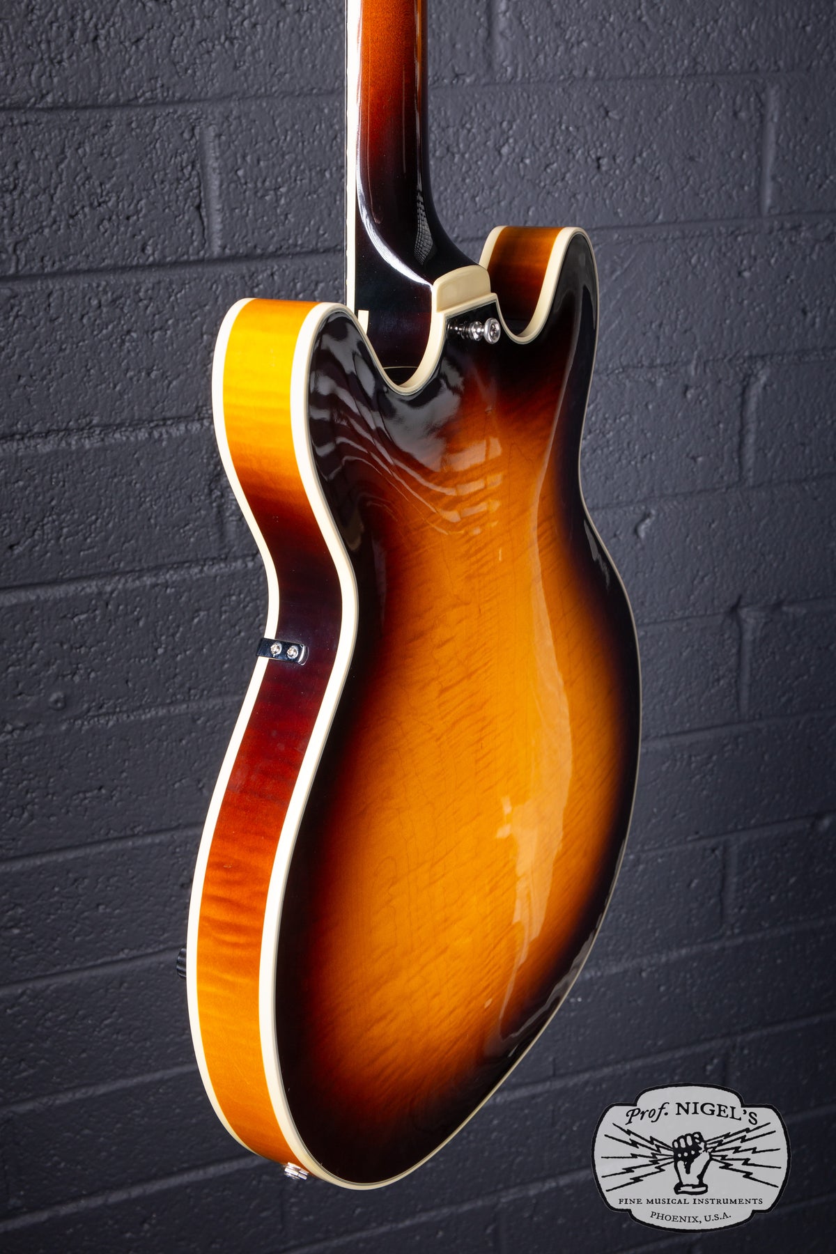 Guild Starfire IV USA Corona Sunburst Semi-Hollow Electric Guitar w/ HSC