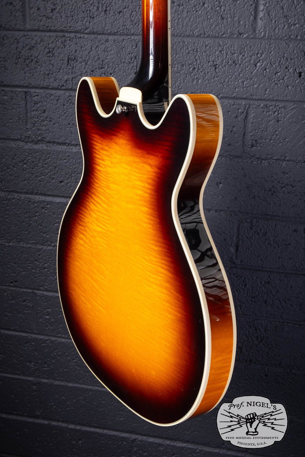 Guild Starfire IV USA Corona Sunburst Semi-Hollow Electric Guitar w/ HSC