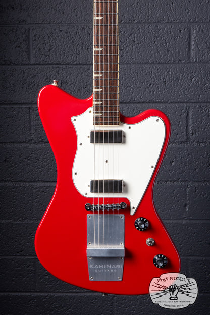 Fujigen-made History x Kaminari KH-Cygnet Red DiMarzio Mini Humbucker Non-Reverse MIJ