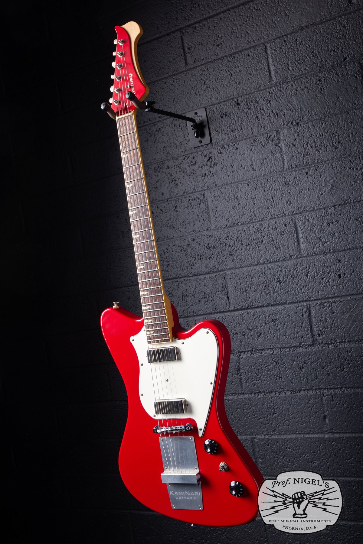 Fujigen-made History x Kaminari KH-Cygnet Red DiMarzio Mini Humbucker Non-Reverse MIJ