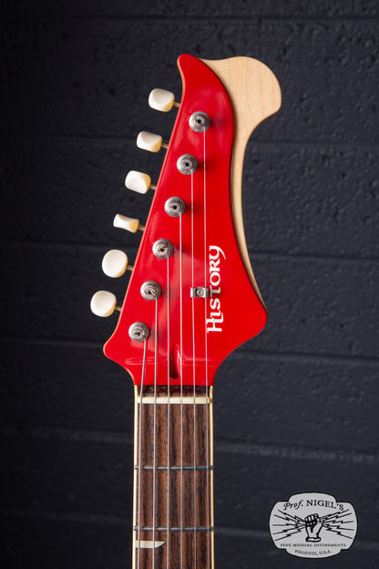 Fujigen-made History x Kaminari KH-Cygnet Red DiMarzio Mini Humbucker Non-Reverse MIJ