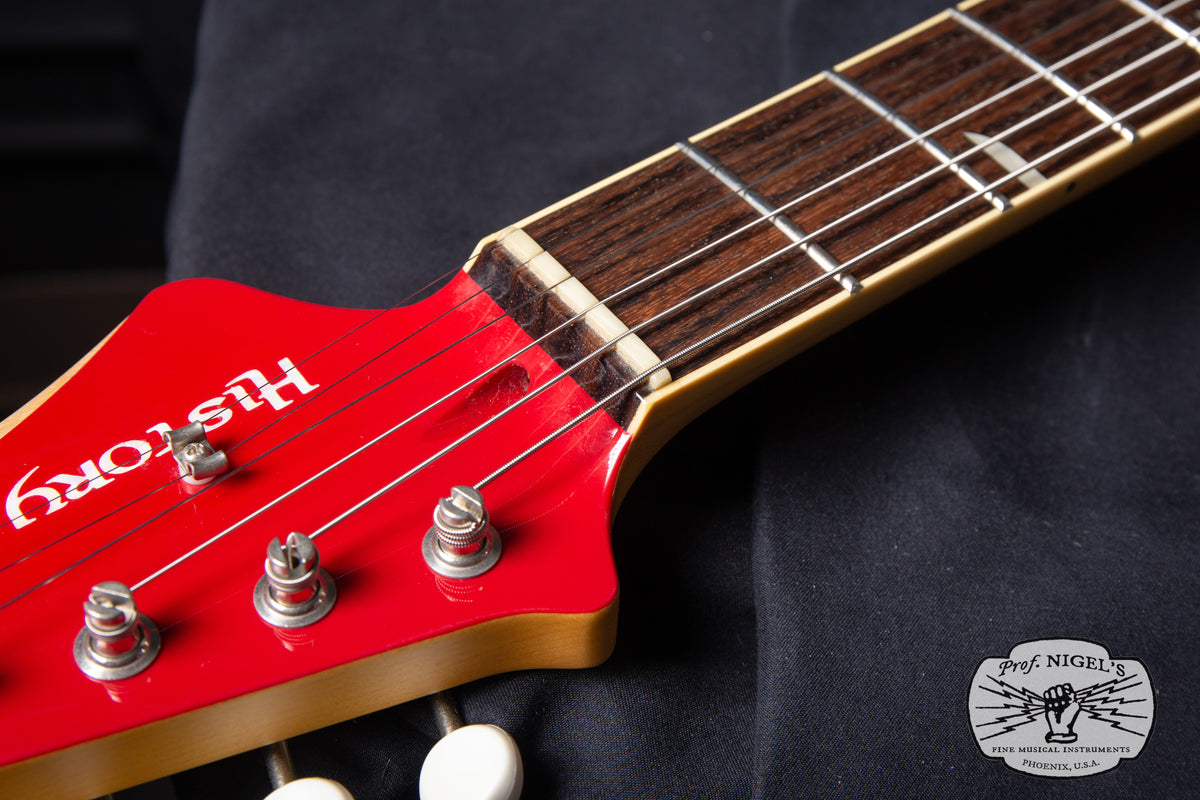 Fujigen-made History x Kaminari KH-Cygnet Red DiMarzio Mini Humbucker Non-Reverse MIJ