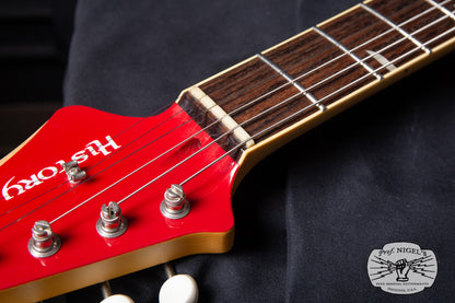 Fujigen-made History x Kaminari KH-Cygnet Red DiMarzio Mini Humbucker Non-Reverse MIJ