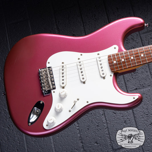 1999 Bacchus BST-64V Vintage Series Burgundy Mist Matching Headstock Lacquer MIJ