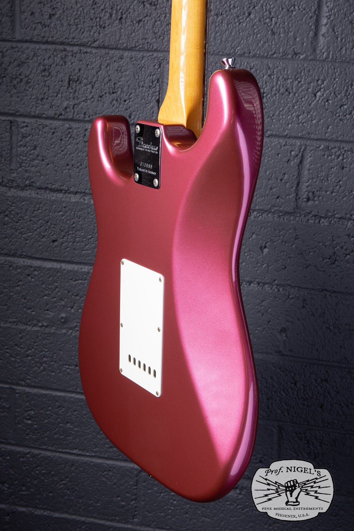 1999 Bacchus BST-64V Vintage Series Burgundy Mist Matching Headstock Lacquer MIJ