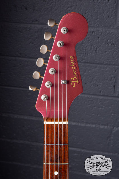 1999 Bacchus BST-64V Vintage Series Burgundy Mist Matching Headstock Lacquer MIJ