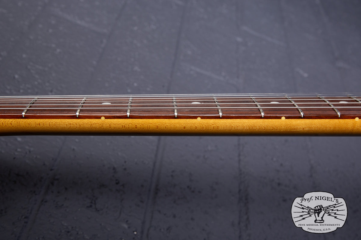 1999 Bacchus BST-64V Vintage Series Burgundy Mist Matching Headstock Lacquer MIJ