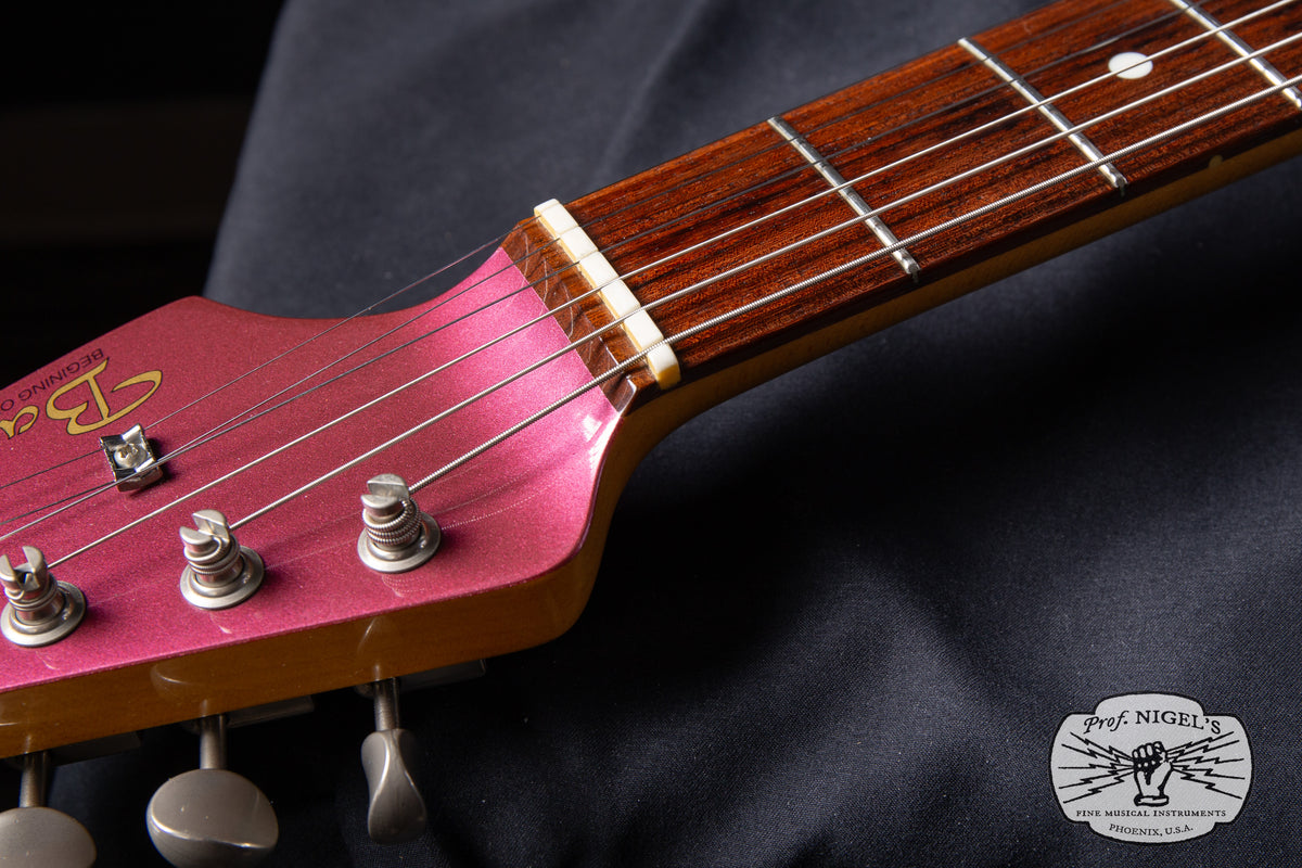 1999 Bacchus BST-64V Vintage Series Burgundy Mist Matching Headstock Lacquer MIJ