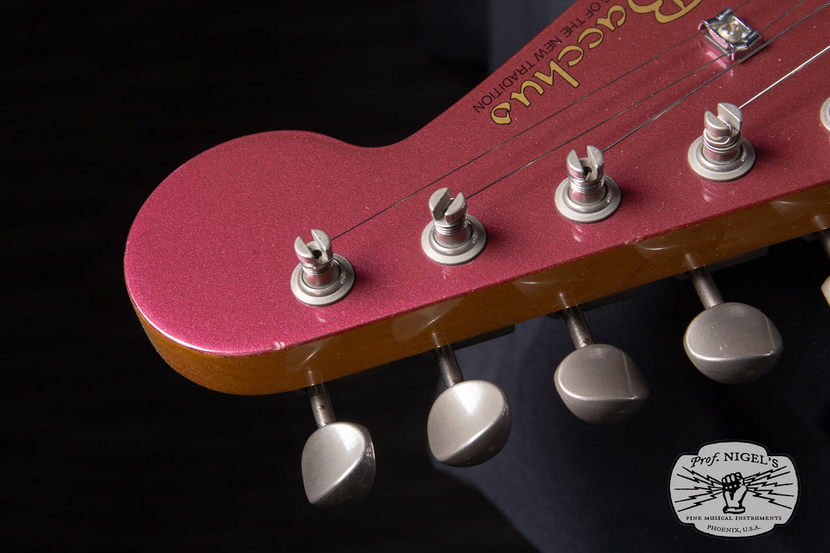 1999 Bacchus BST-64V Vintage Series Burgundy Mist Matching Headstock Lacquer MIJ