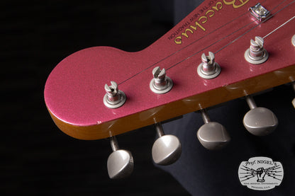1999 Bacchus BST-64V Vintage Series Burgundy Mist Matching Headstock Lacquer MIJ