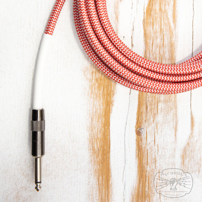 The Looking Glass Ultra-Low Capacitance Instrument Cable (Candy Cane)