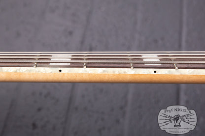 Bacchus MIJ Craft WL-JB4/R Transparent Green Alder Jazz Bass Momose Pickups Made in Japan