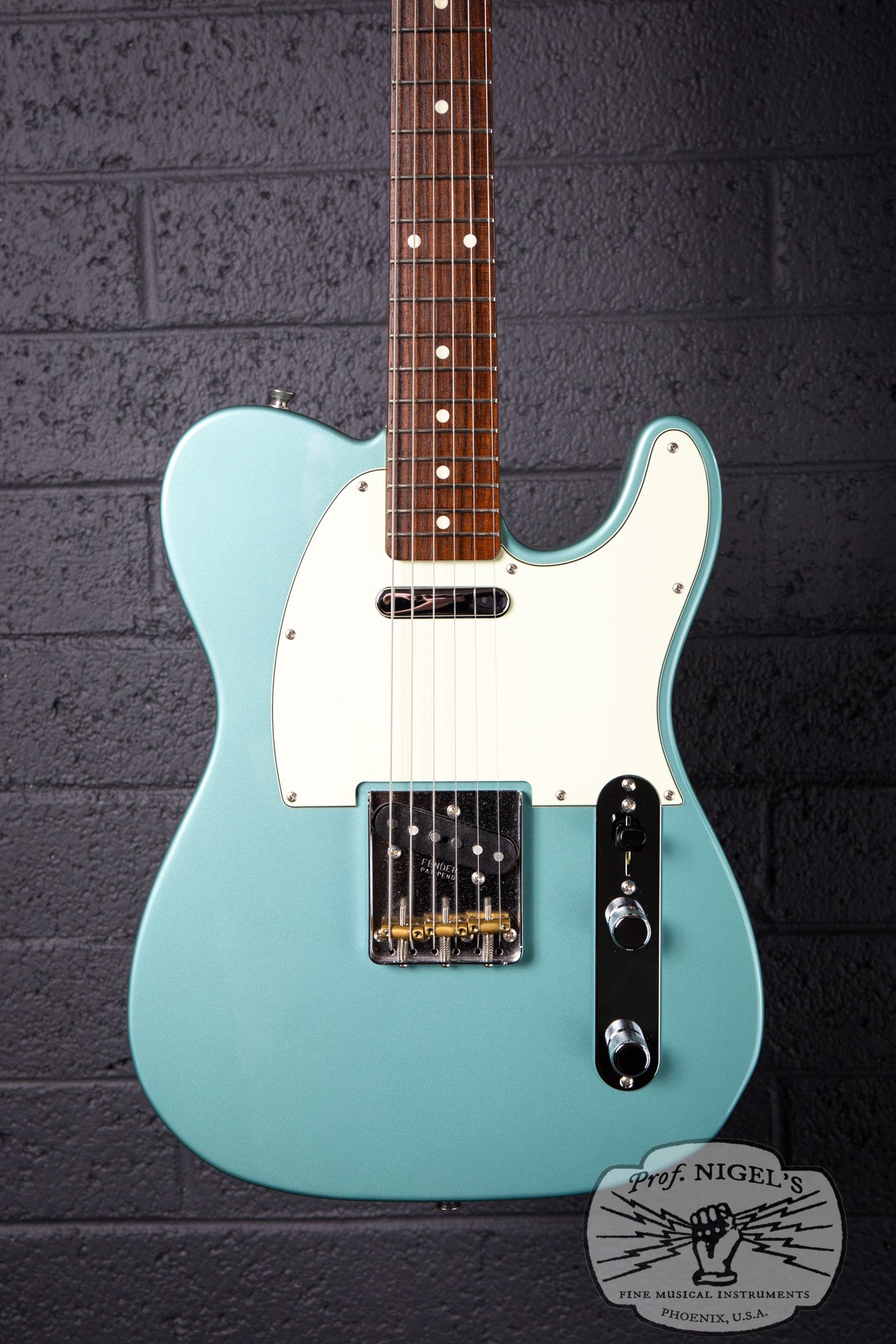 Fender MIJ Hybrid '60s Telecaster American US Pickups Rosewood Ocean Turquoise Metallic OTM Made in Japan