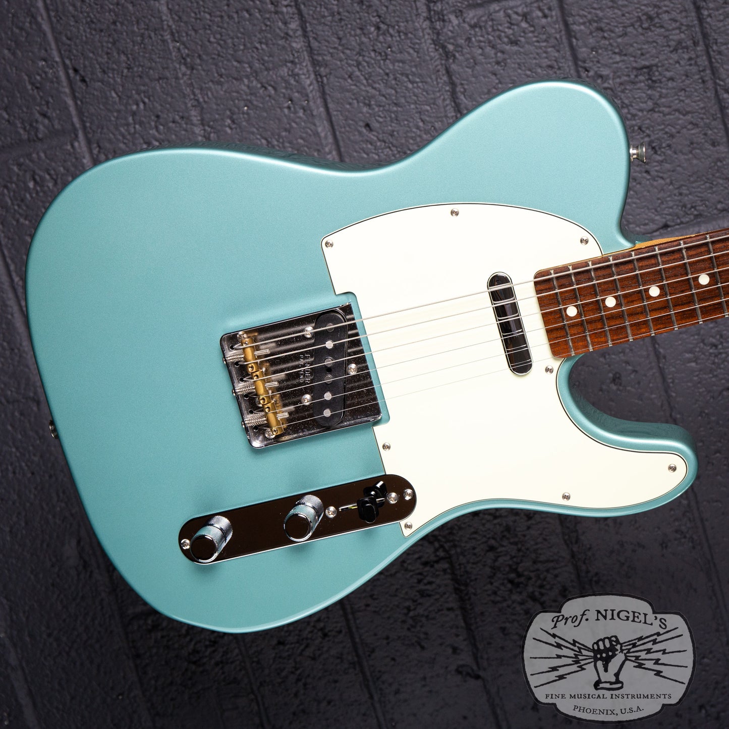 Fender MIJ Hybrid '60s Telecaster American US Pickups Rosewood Ocean Turquoise Metallic OTM Made in Japan
