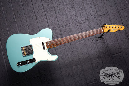 Fender MIJ Hybrid '60s Telecaster American US Pickups Rosewood Ocean Turquoise Metallic OTM Made in Japan