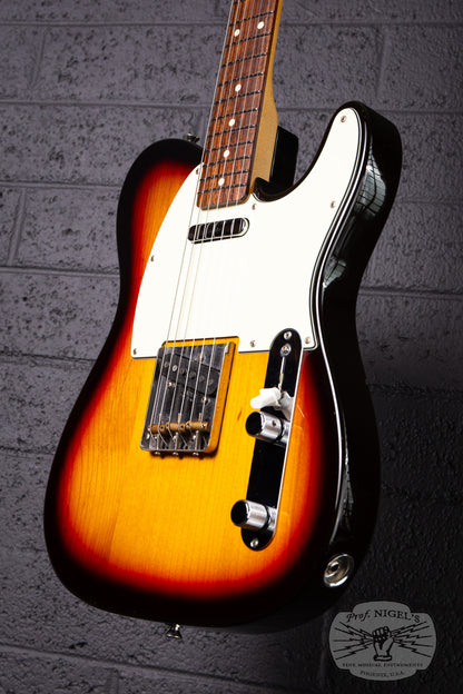 Fender MIJ Hybrid '60s Telecaster American Vintage '58 US Pickups Rosewood 3TS Three Tone Sunburst Made in Japan