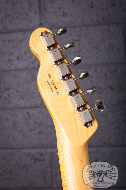Fender MIJ Hybrid '60s Telecaster American US Pickups Rosewood Ocean Turquoise Metallic OTM Made in Japan