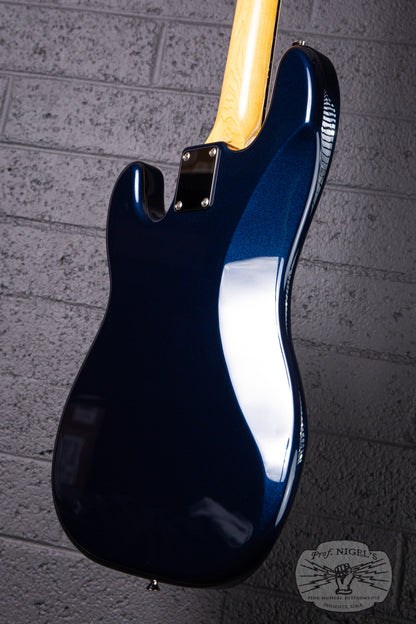 2023 MIJ Tokai APB114 Matching Headstock Gunmetal Blue P-Bass Made in Japan Precision MH