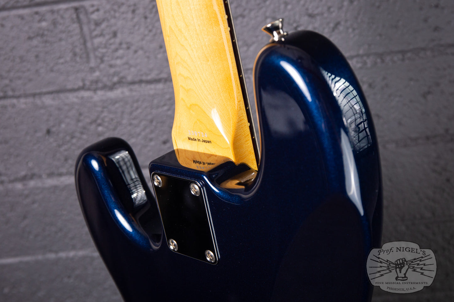 2023 MIJ Tokai APB114 Matching Headstock Gunmetal Blue P-Bass Made in Japan Precision MH
