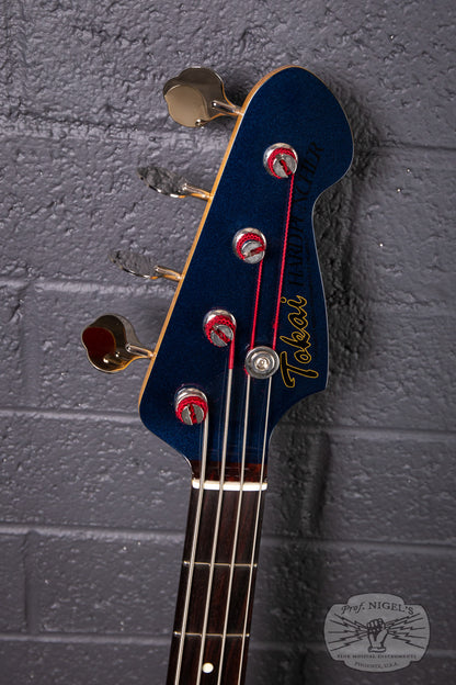2023 MIJ Tokai APB114 Matching Headstock Gunmetal Blue P-Bass Made in Japan Precision MH