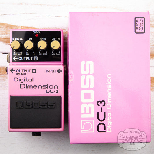 Near Mint Boss DC-3 Digital Dimension w/ Box Blue Label 1988 Vintage MIJ Made in Japan