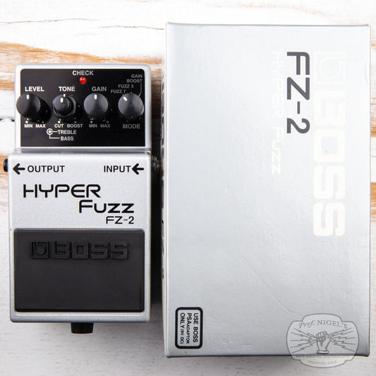 Boss FZ-2 w/ Box Hyper Fuzz 1996 MIT Silver Label