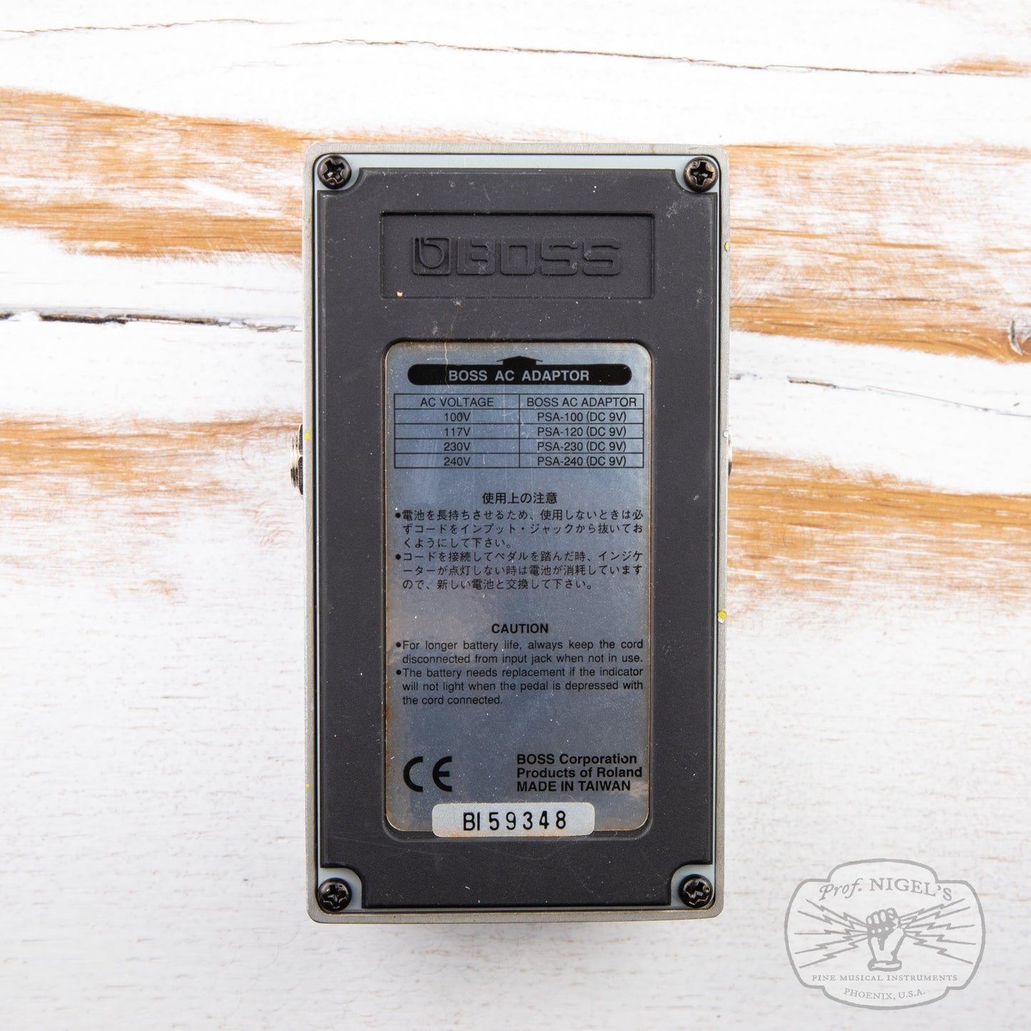 Boss FZ-2 w/ Box Hyper Fuzz 1996 MIT Silver Label