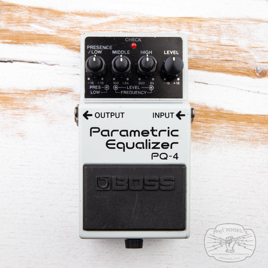 Boss PQ-4 Parametric Equalizer MIT Silver Label 1994