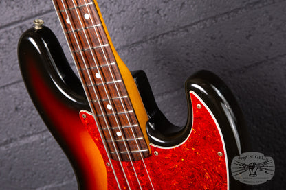 1991 Fender MIJ JBD-62 Fujigen US JB-Vintage Pickups 3TS Vintage Made in Japan Three Tone Sunburst