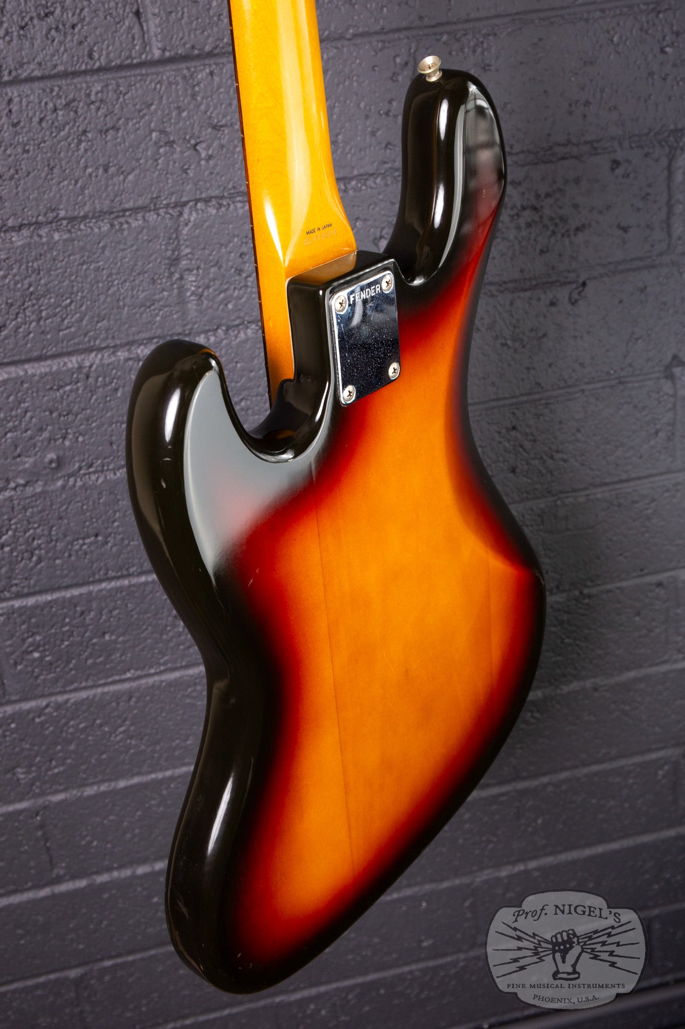 1991 Fender MIJ JBD-62 Fujigen US JB-Vintage Pickups 3TS Vintage Made in Japan Three Tone Sunburst