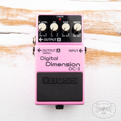 Boss DC-3 Digital Dimension Blue Label Vintage MIJ Made in Japan