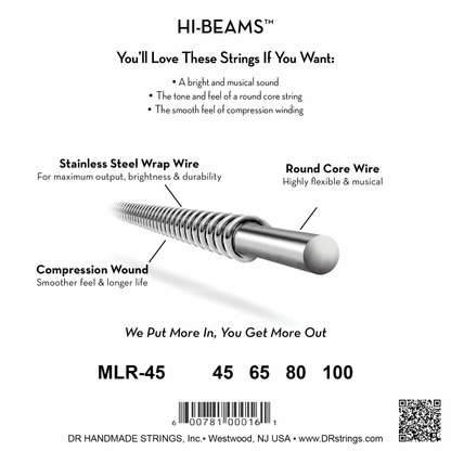 HI-BEAM™ Stainless Steel Bass Strings