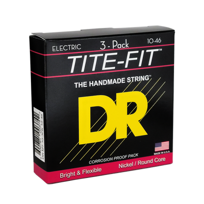 TITE-FIT™ Nickel Plated Electric Guitar Strings - Multi-Packs