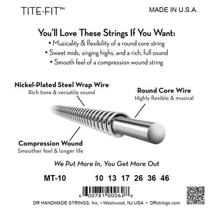 TITE-FIT™ Nickel Plated Electric Guitar Strings - Multi-Packs