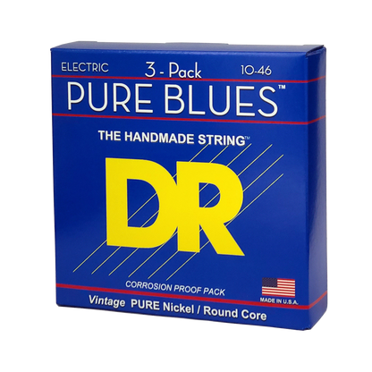 PURE BLUES™ - Pure Nickel Electric Guitar Strings - Multi-Packs
