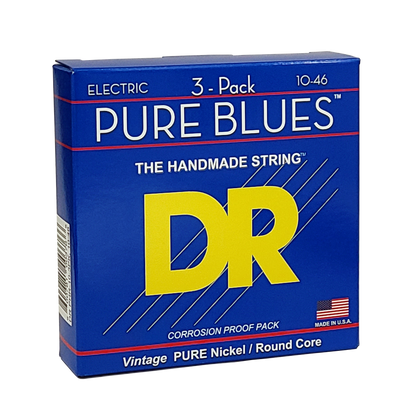 PURE BLUES™ - Pure Nickel Electric Guitar Strings - Multi-Packs