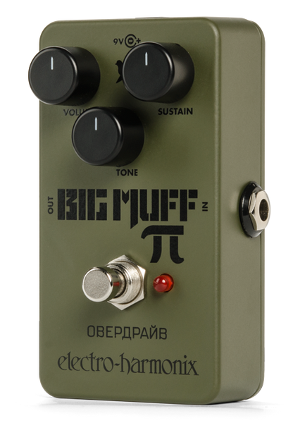 Green Russian Big Muff Distortion / Sustainer / Fuzz
