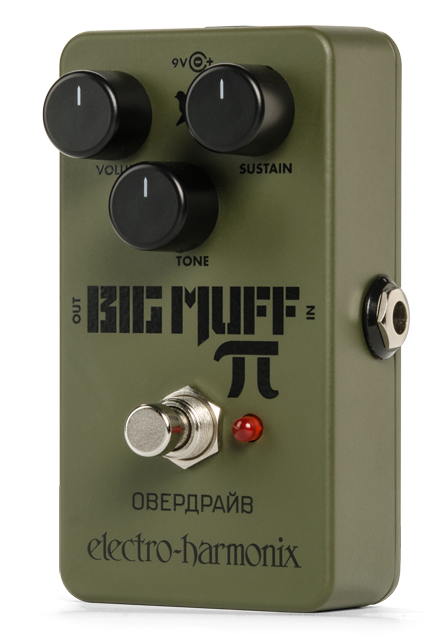 Green Russian Big Muff Distortion / Sustainer / Fuzz