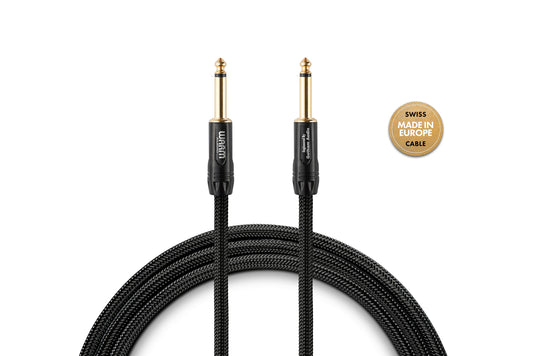 Premier Series - 1/4" TS Instrument Cable - Straight / Straight Connectors