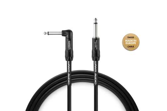 Pro Series - 1/4" TS Instrument Cable - Straight / RA Connectors