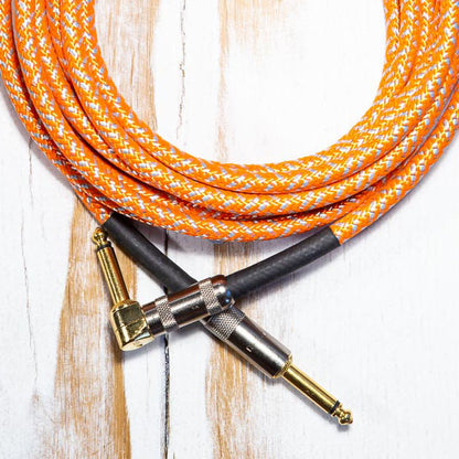The Looking Glass Ultra-Low Capacitance Instrument Cable (Orangesicle)