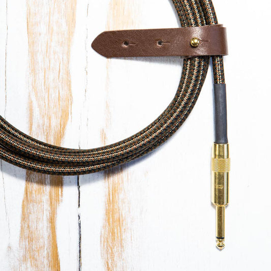The Looking Glass Ultra-Low Capacitance Instrument Cable (Mossfire Camo Gold)