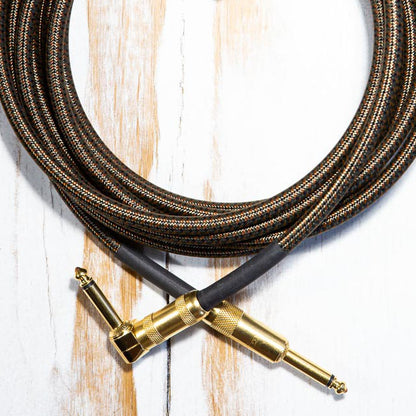 The Looking Glass Ultra-Low Capacitance Instrument Cable (Mossfire Camo Gold)